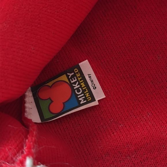 Vintage Minnie Mouse Disney Unlimited Christmas Santa Hat - Picture 5 of 6